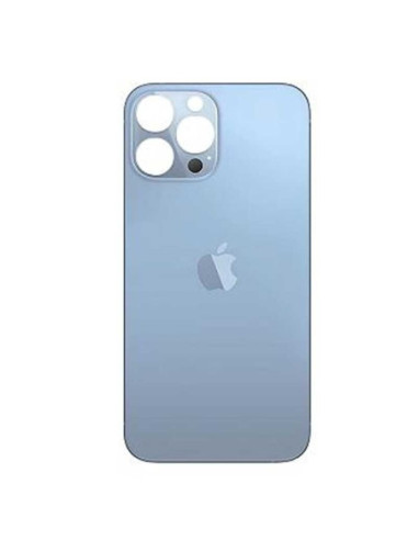 Tapa trasera para iPhone 13 Pro Max Azul calidad original (zona de camara y tapa unificada)