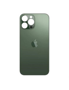 Tapa trasera para iPhone 13 Pro Max Verde calidad original (zona de camara y tapa unificada) 2