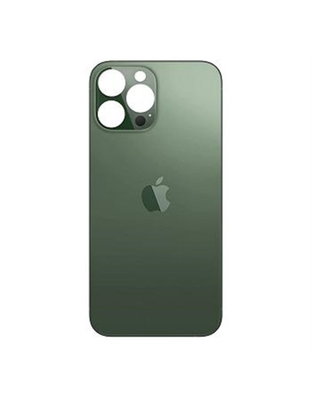 Tapa trasera para iPhone 13 Pro Max Verde calidad original (zona de camara y tapa unificada)