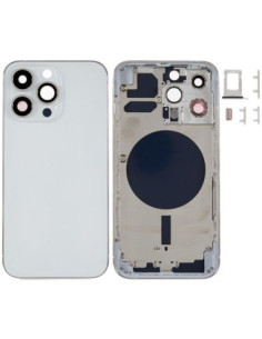 Chasis con Tapa Trasera para iPhone 13 Pro Blanco 2