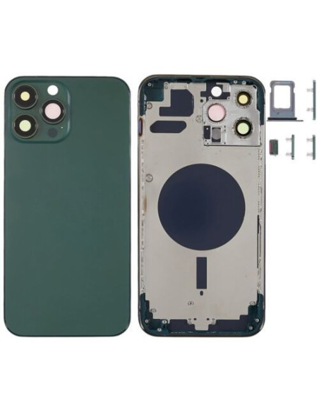 Chasis con Tapa Trasera para iPhone 13 Pro Verde