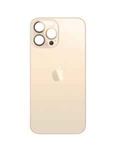 Tapa trasera para iPhone 13 Pro Oro calidad original (zona de camara y tapa unificada) 2