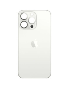 Tapa trasera para iPhone 13 Pro Blanco calidad original (zona de camara y tapa unificada) 2