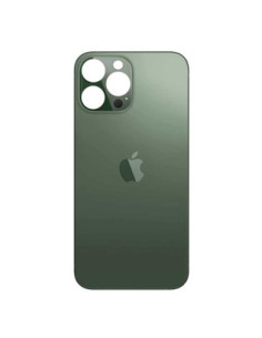 Tapa trasera para iPhone 13 Pro Verde calidad original (zona de camara y tapa unificada) 2