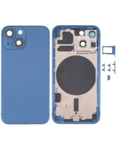 Chasis con Tapa Trasera para iPhone 13 Mini Azul 2