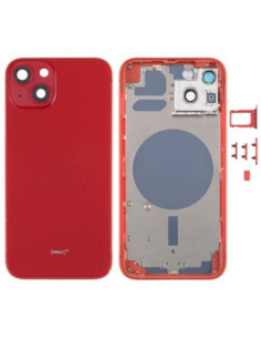 Chasis con Tapa Trasera para iPhone 13 Rojo 2