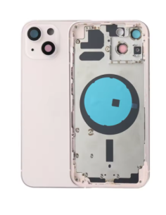 Chasis con Tapa Trasera para iPhone 13 Rosa( oro ) 2