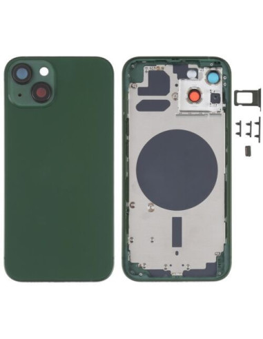 Chasis con Tapa Trasera para iPhone 13 Verde