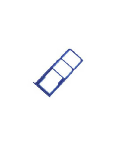 Bandeja de SIM /SD para Samsung A21 /A215F Azul
