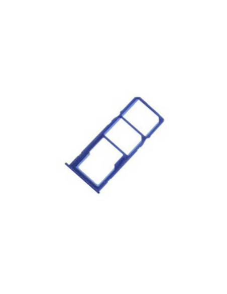 Bandeja de SIM /SD para Samsung A21 /A215F Azul