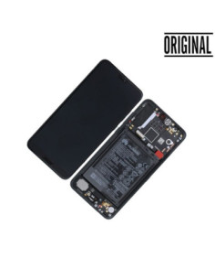 Pantalla para Huawei P20 Pro (2018) Con Marco Negra Original Servicepack 2