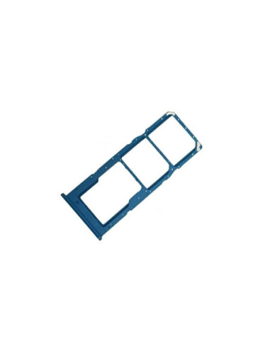 Bandeja de tarjeta SIM /SD  para Samsung A12 /A125 Azul