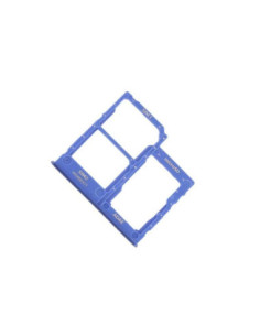 Bandeja de tarjeta SIM /SD  para Samsung A41 /A415 Azul 2