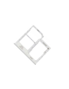 Bandeja de tarjeta SIM /SD  para Samsung A41 /A415 Plata 2