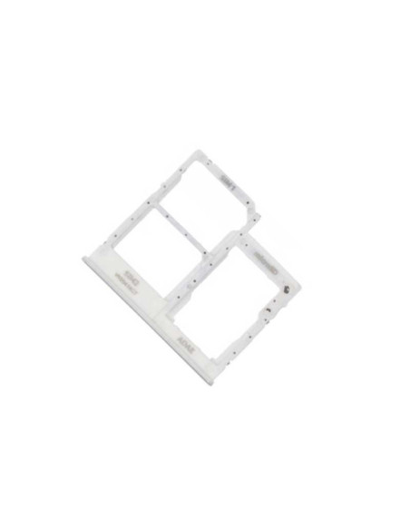 Bandeja de tarjeta SIM /SD  para Samsung A41 /A415 Plata
