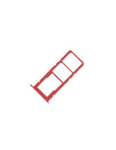 Bandeja SIM/SD para Samsung A01 /A015 Roja 2