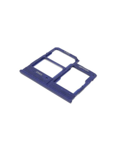 Bandeja SIM/SD para Samsung A20e /202 Azul