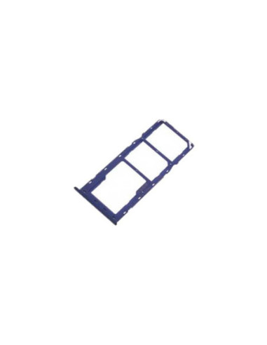 Bandeja SIM/SD para Samsung A20S /A207 Azul