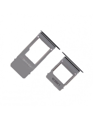 Bandeja SIM/SD para Samsung A5 2017 A520 / A7 2017 A720 Negra