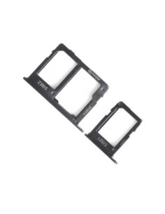 Bandeja SIM/SD para Samsung A6 A600 / A6 Plus 2018 A605 Negra( conjunto de 2 bandejas ) 2