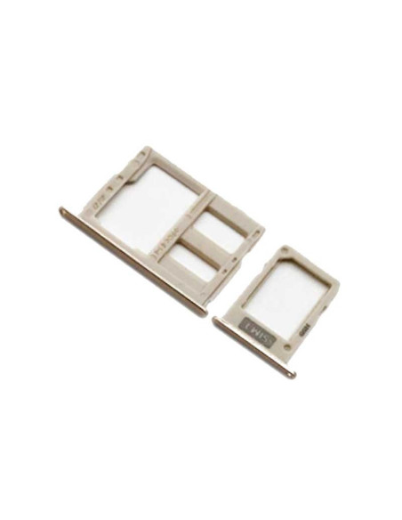 Bandeja SIM/SD para Samsung A6 A600 / A6 Plus 2018 A605 Oro ( conjunto de 2 bandejas )