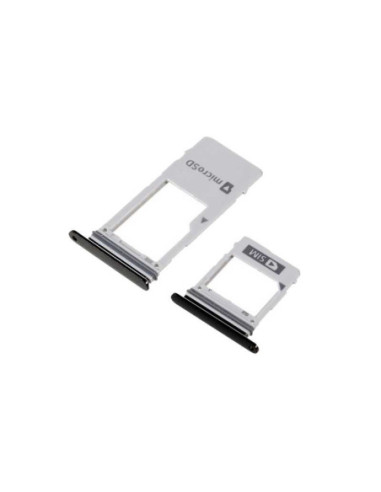 Bandeja SIM/SD para Samsung A8 2018 A530 / A8 Plus A730 Negra