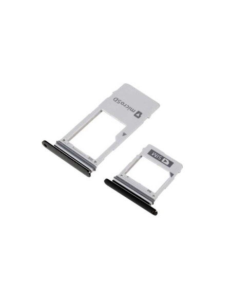 Bandeja SIM/SD para Samsung A8 2018 A530 / A8 Plus A730 Negra