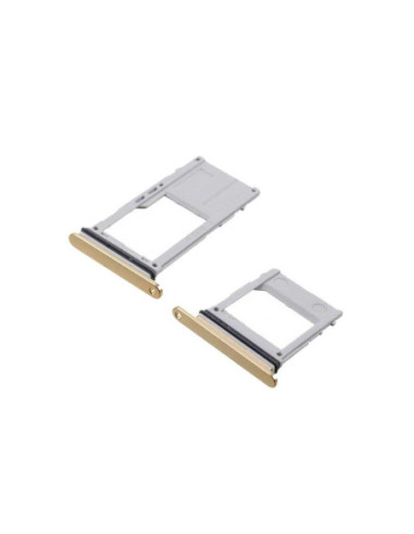 Bandeja SIM/SD para Samsung A8 2018 A530 / A8 Plus A730 Oro