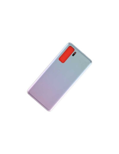 Tapa trasera para Huawei P40 Lite 5G Plata