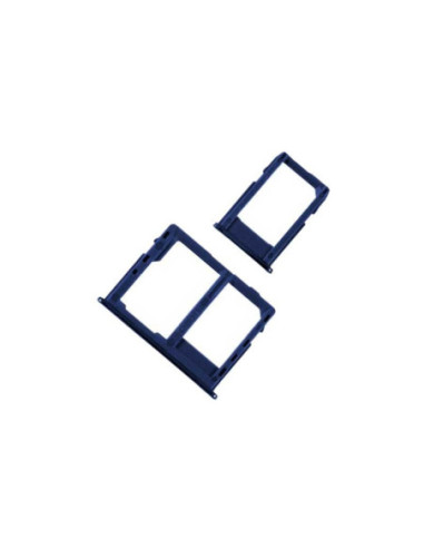 Bandeja SIM/SD para Samsung J4 Plus J415 / J6 Plus 2018 J610 Azul