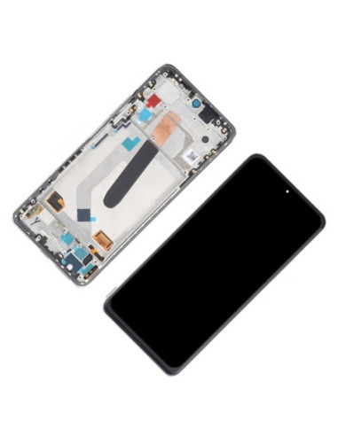 Pantalla para Xiaomi Mi 11X Pro / Xiaomi Mi 11i /POCO F3 5G 2021 Con Marco Blanco (Original Service Pack)