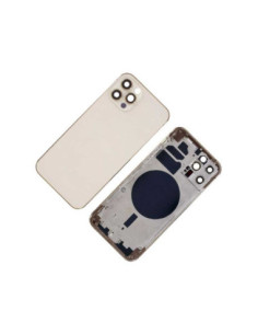 Chasis con Tapa Trasera para iPhone 12 Pro Oro 2