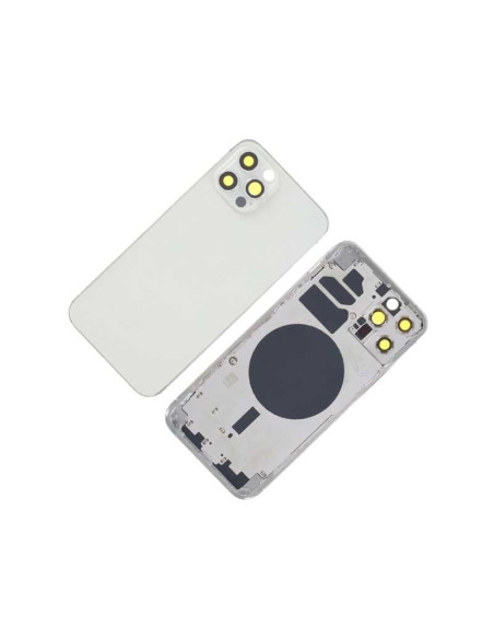 Chasis con Tapa Trasera para iPhone 12 Pro Blanco