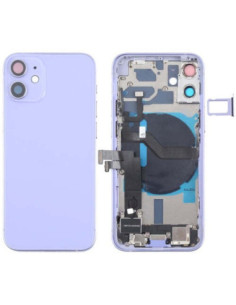 Chasis con Tapa Trasera para iPhone 12 Mini Purpura 2
