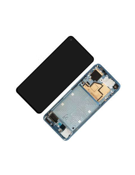 Pantalla para Xiaomi Mi 11 5G Con Marco Azul (Original Servicepack)