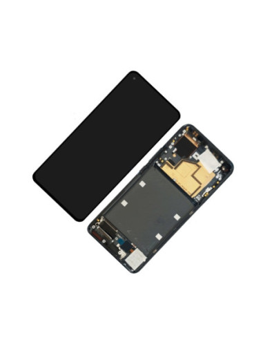 Pantalla para Xiaomi Mi 11 5G Con Marco Negro (Original Servicepack)