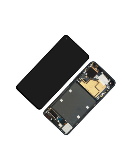 Pantalla para Xiaomi Mi 11 5G Con Marco Negro (Original Servicepack)