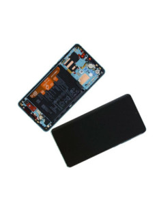 Pantalla para Huawei P30 Pro con marco Azul Original Servicepack 2