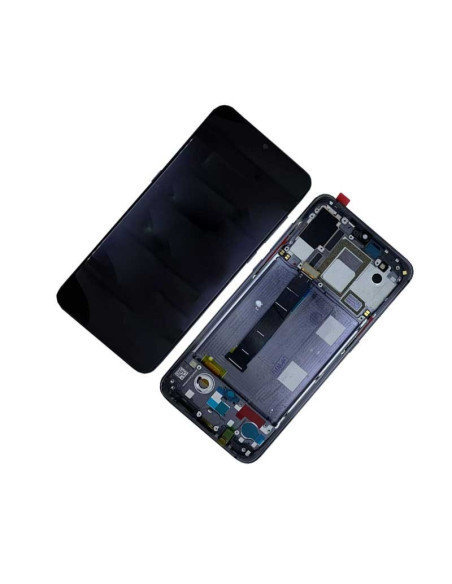 Pantalla para Xiaomi Mi 9 con Marco Negra (Original Service Pack)