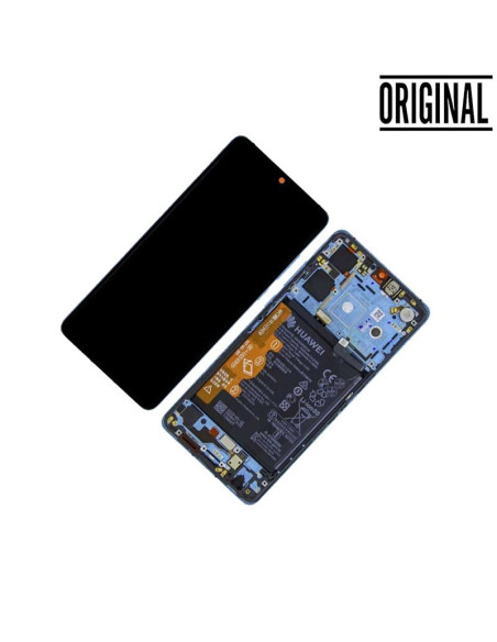 Pantalla para Huawei P30 (2019) Con Marco New Code Azul Original Servicepack