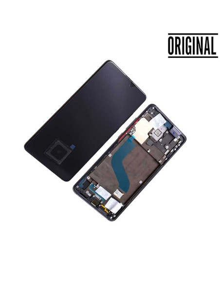 Pantalla para Xiaomi Mi 9T con Marco Blanco (Original Service Pack)