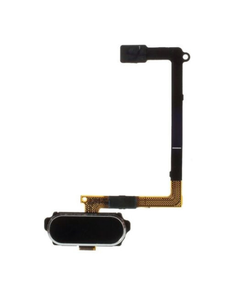 Flex con botón HOME para Samsung S6 /G920 Negro