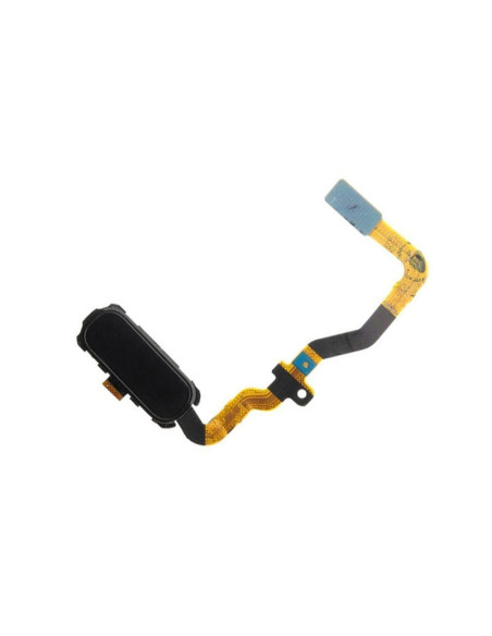 Flex con botón HOME para Samsung S7 /G930 Negro