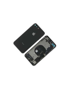 Chasis con Tapa Trasera para iPhone 8 Plus Negra 2