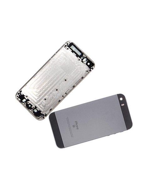 Tapa trasera para iPhone SE Negra (Gris Especial)