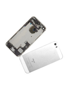 Chasis con Tapa Trasera para iPhone SE Blanca 2