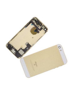Chasis con Tapa Trasera para iPhone SE Oro 2