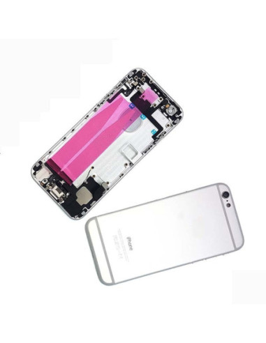 Chasis con Tapa Trasera para iPhone 6 Blanca