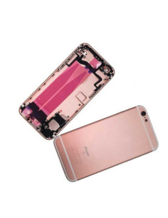 Chasis con Tapa Trasera para iPhone 6s Oro Rosa 2