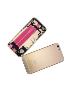Chasis con Tapa Trasera para iPhone 6s Oro 2